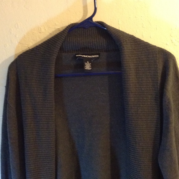 *SOLD*Oversized Black Cardigan - Picture 3 of 4