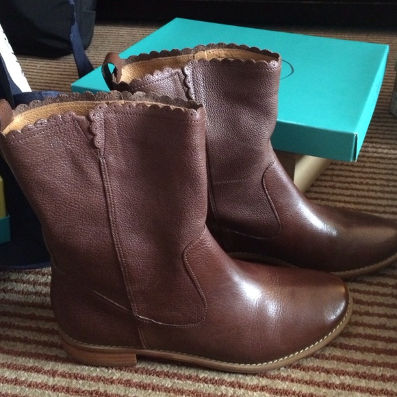 Jack Rogers Boots - Jack rogers Carly chestnut ankle boots