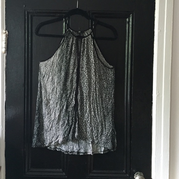 Abstract print tank top