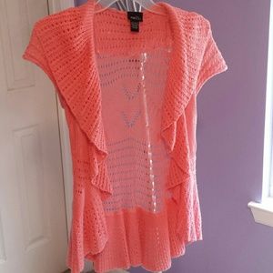 NWOT Crocheted cardigan