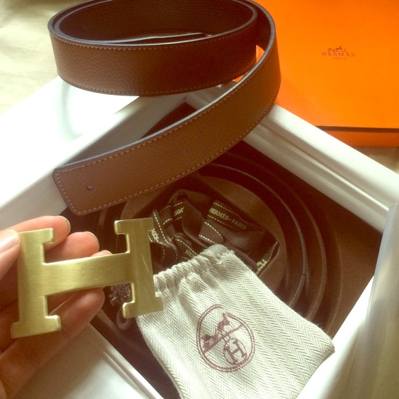 Tan hermes belt almost brand new Gucci prada