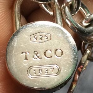 Tiffany & Co. Bracelet with heart and lock