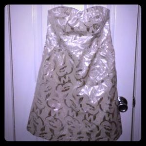 AE elegant shiny party dress 4 nwt