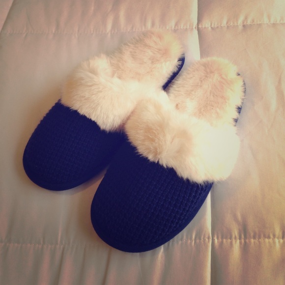 Final Price - Victoria's Secret Navy Slippers