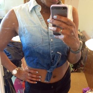 Ombré forever 21 tank top, size S
