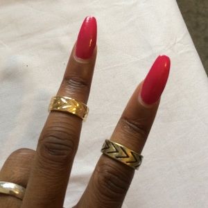 Gold rings