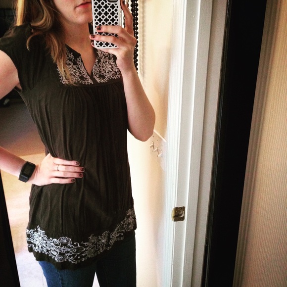 GORGEOUS Olive Green Tunic