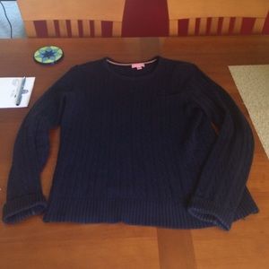 Lilly Pulitzer bile cable knit sweater