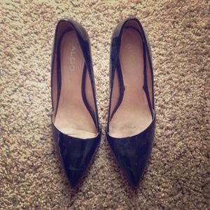 Aldo black high heels