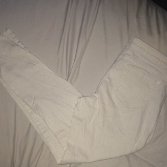 size 10 white skinny jeans