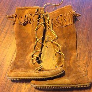 Minnetonka Moccasins Tramper high lace-up boots