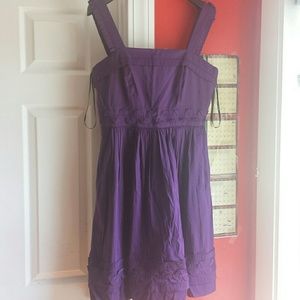 Flirty purple dress. Like new