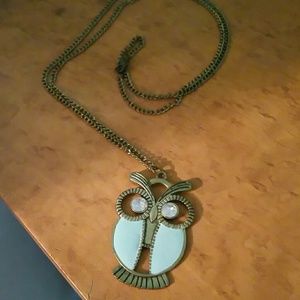 Owl necklace