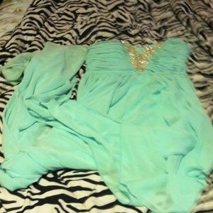 Highlow prom/formal dress.