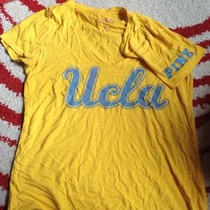 PINK's Victoria Secret Ucla V-neck shirt