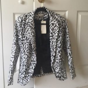Leopard Print blazer