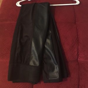 Leather leggings