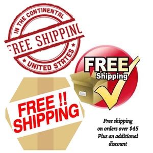 FREE SHIPPING On Orders Over $45