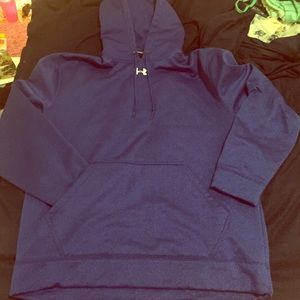 Royal blue men's hoodie