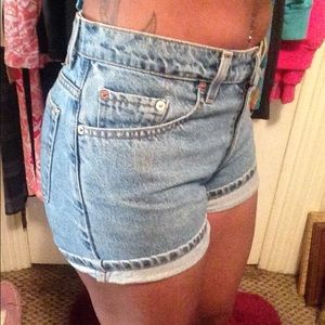 High waist shorts