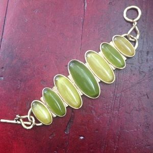 Lia Sophia Kiam Collection green bracelet