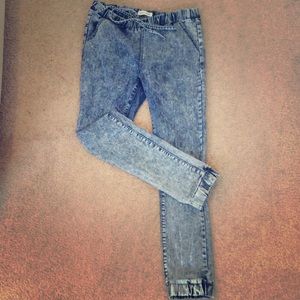 Acid Wash Jeggin Joggers🔥