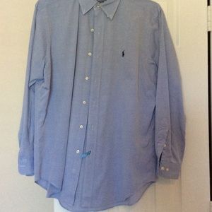 Men's polo dress shirt