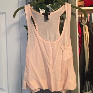 PINK FLOWY TANK