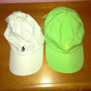 2 Polo hats