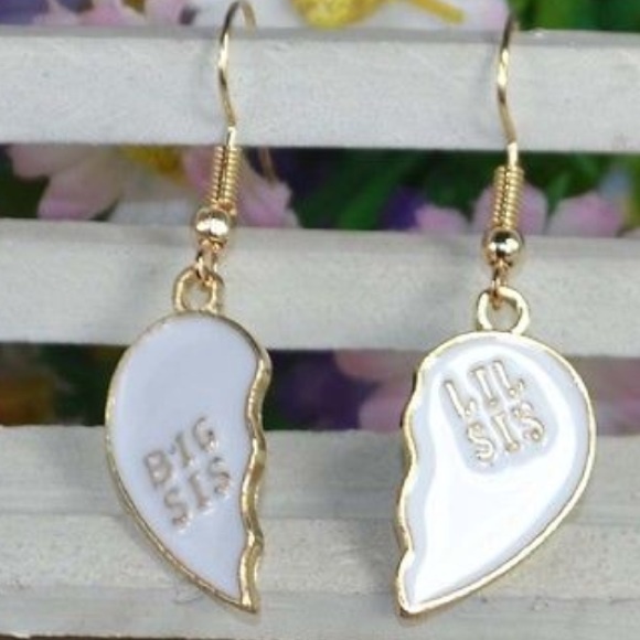 Big Sis Lil Sis Earrings - Picture 2 of 3