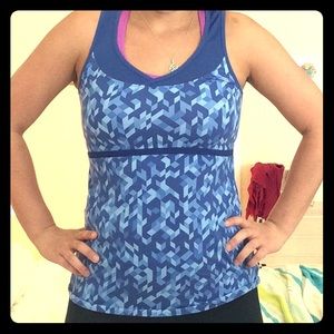 Lucy printed workout top