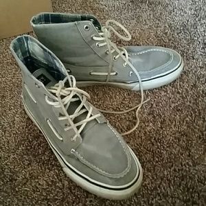 Gray Sperry Top-Siders