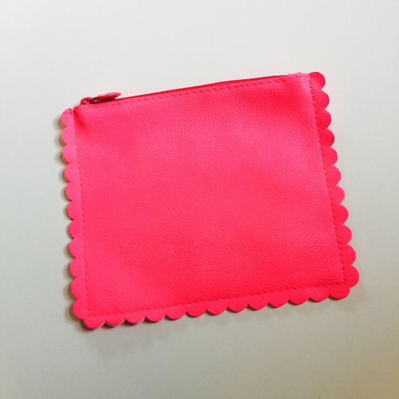 Hot Pink Makeup Bag
