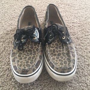 Cheetah Print Sperry's