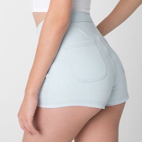 SOLD Light Wash Easy Shorts