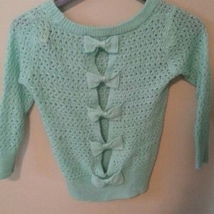 Mint grean sweater