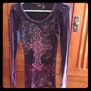 Purple/black thermal