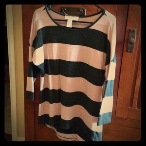 Grey and light pink