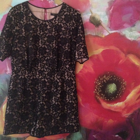 BCBG Lace Romper, Small
