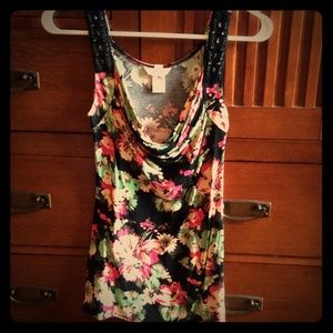 Floral tank top