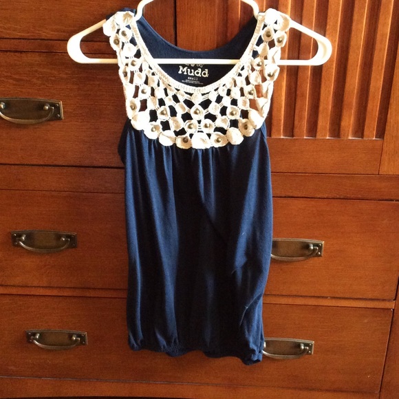 Navy blue tank