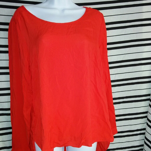 Old Navy Side Split Shirt (Orange)