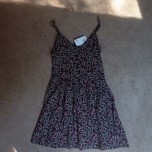 NWT key pattern sun dress