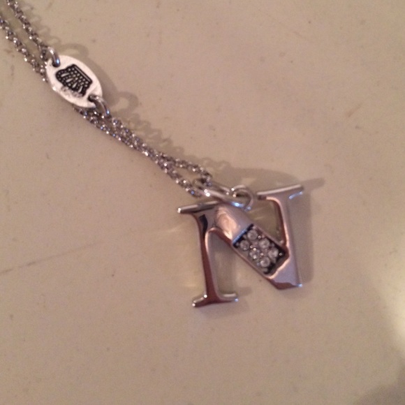 Juicy couture initial necklace