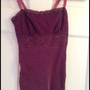 Free people lace tank top