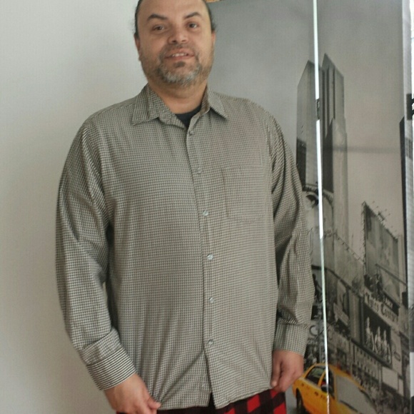 Dkny long sleeve button up