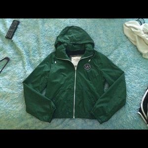 Never worn Abercrombie & Fitch rain jacket