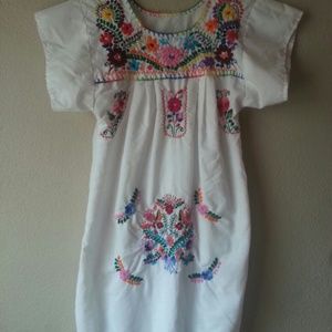Authentic Mexican embroidered blouse