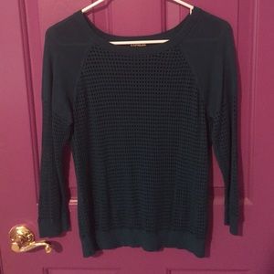 Express Net Knit Sweater