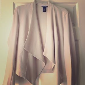 Cream/ blush open front boxer